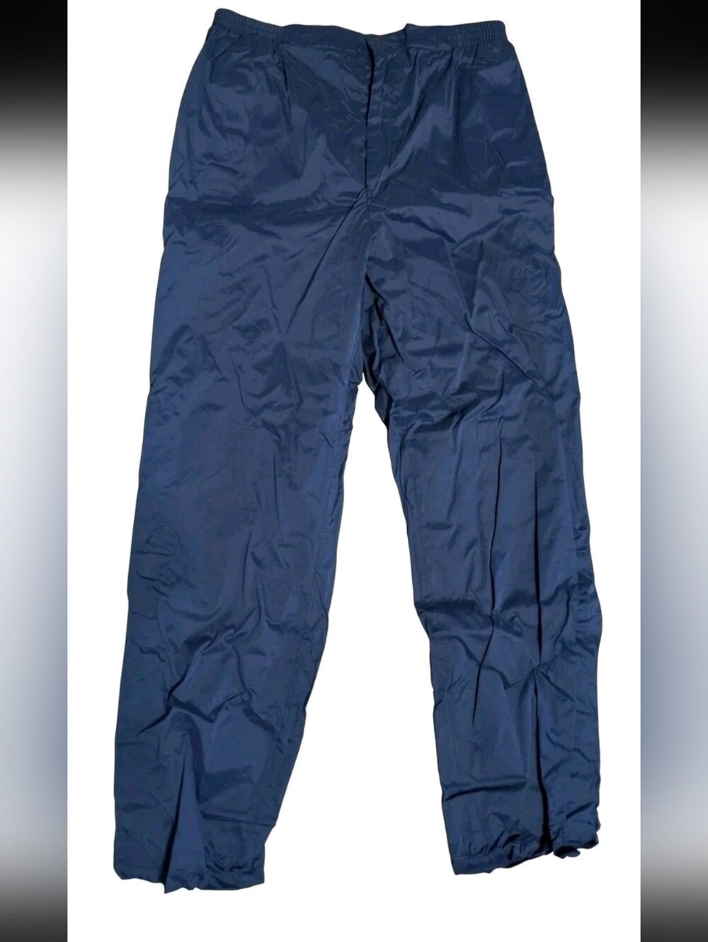 Sunice Men's Large Waterproof Golf Rain Pants Navy Blue Windproof Softshell